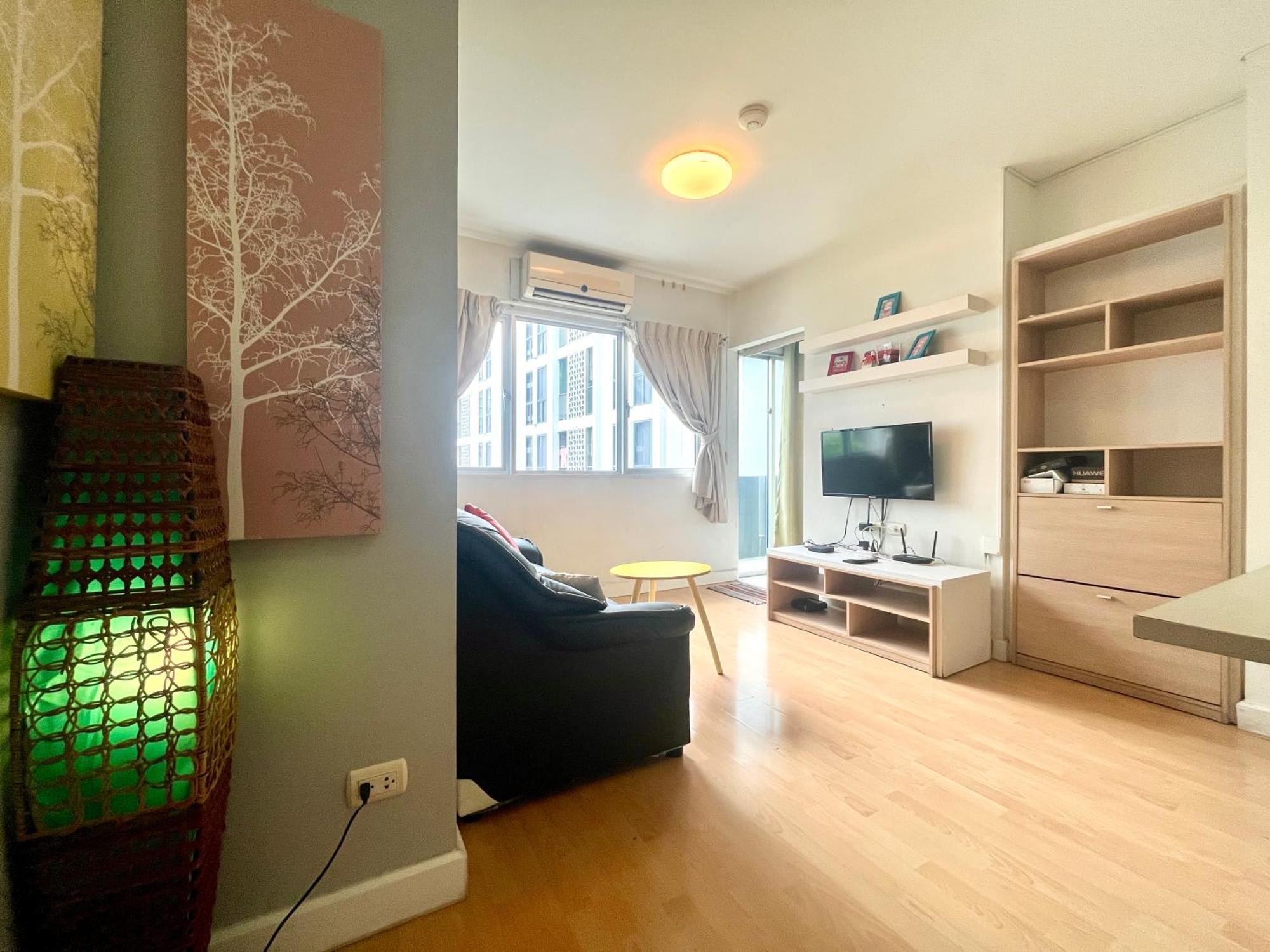 1Br Condo 5 Min To Bts 1000Mbps Fiber Wi-Fi Bangkok Exterior photo